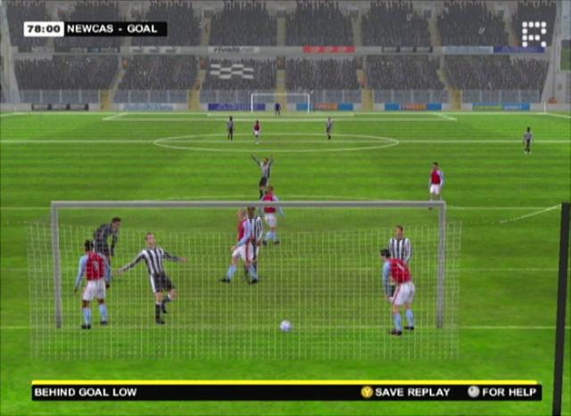 Newcastle United Club Football 2005 - Xbox Screen