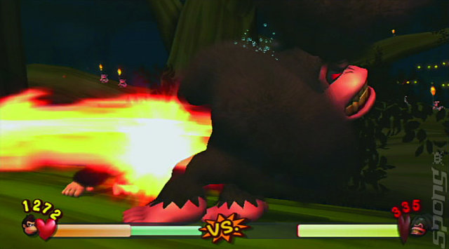 New Play Control! Donkey Kong Jungle Beat - Wii Screen