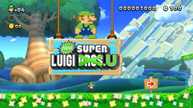 New Super Mario Bros. U - Switch Screen