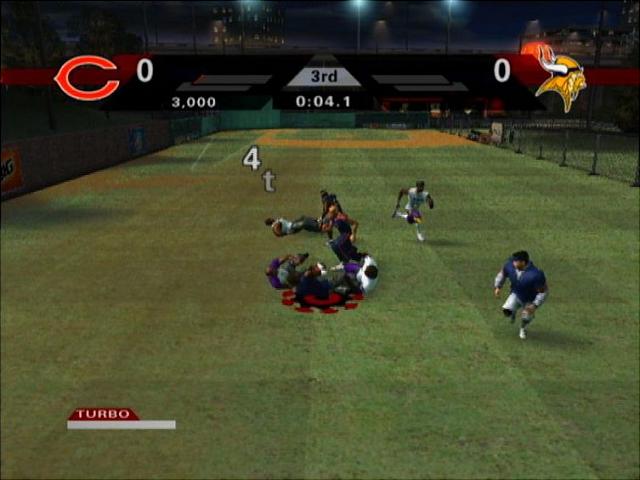 NFL Street 2 - Xbox Screen