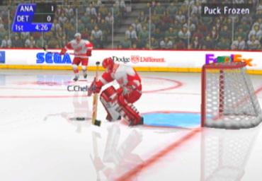 NHL 2K - Dreamcast Screen