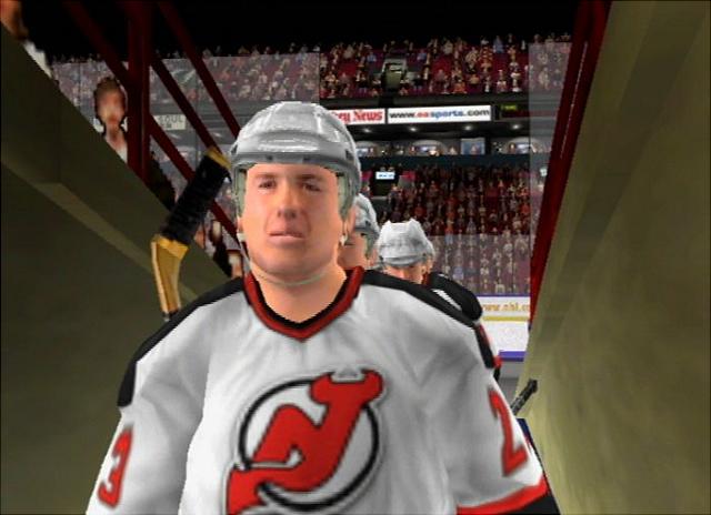 NHL 2001 - PS2 Screen