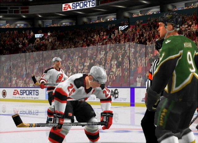 NHL 2001 - PS2 Screen