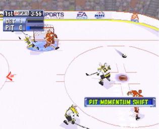 NHL 2001 - PlayStation Screen