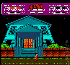 A Nightmare on Elm Street - NES Screen