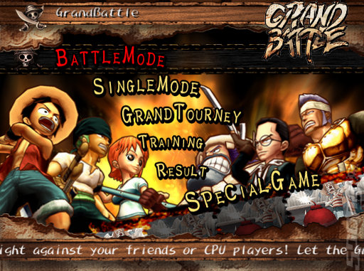 One Piece Grand Adventure - PS2 Screen