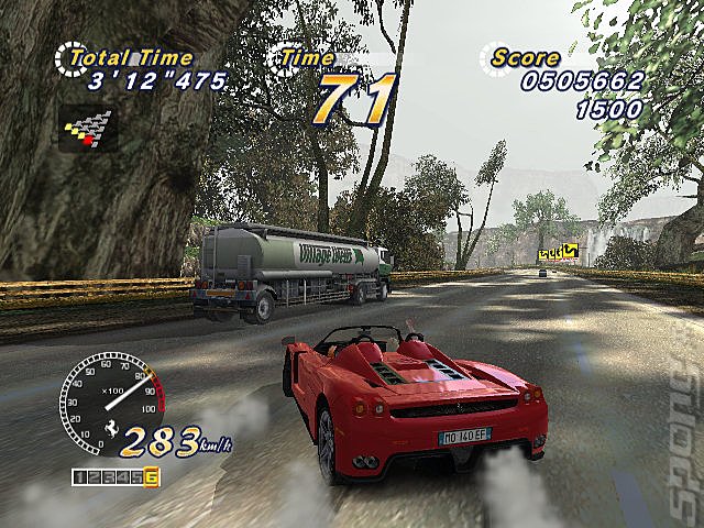 Outrun 2006: Coast 2 Coast - PS2 Screen