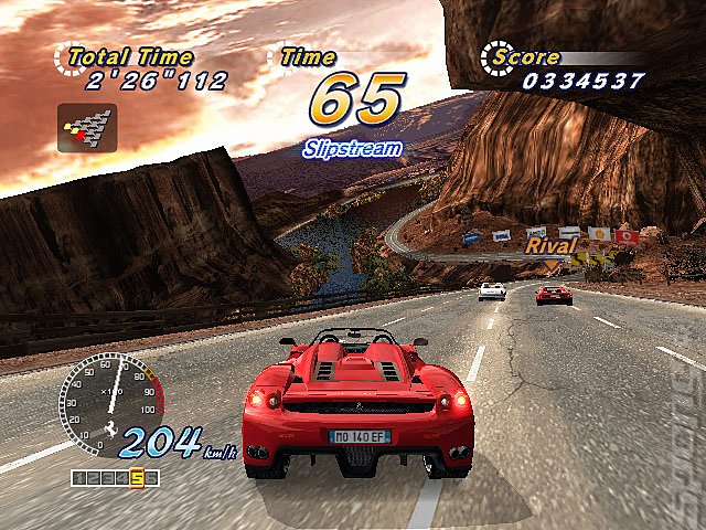 Outrun 2006: Coast 2 Coast - PS2 Screen