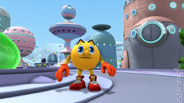 Pac-Man and the Ghostly Adventures - Wii U Screen