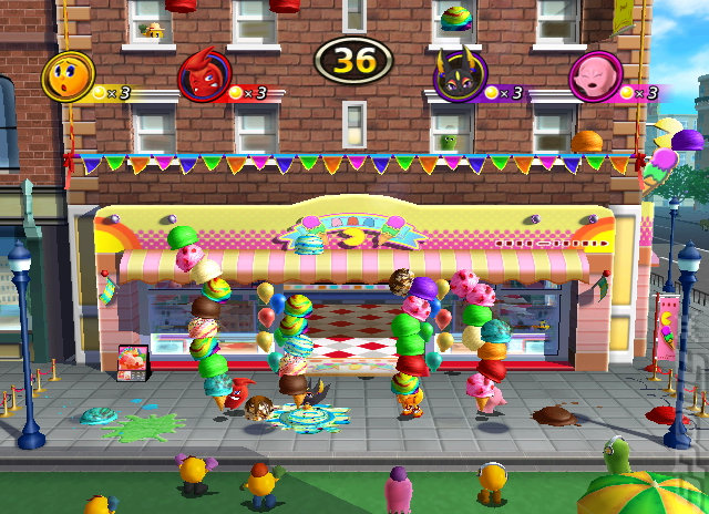 Pac-Man Party - Wii Screen