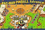 Pac-Man Pinball - GBA Screen