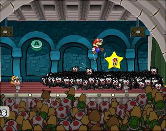 Paper Mario 2: The Thousand Year Door - GameCube Screen