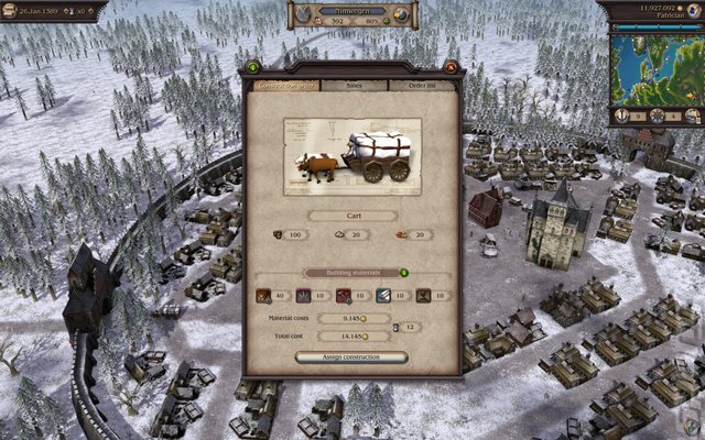 Patrician IV Gold Edition - PC Screen