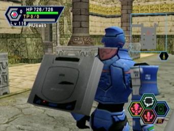 Phantasy Star Online Version II - Dreamcast Screen