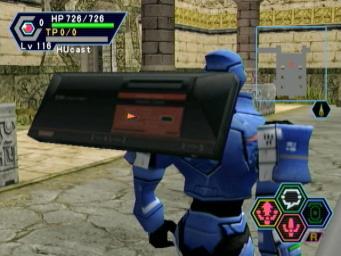 Phantasy Star Online Version II - Dreamcast Screen