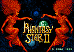Phantasy Star II - Sega Megadrive Screen