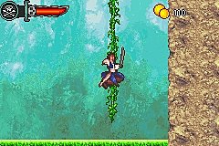 Pirates of the Caribbean: Dead Man's Chest - GBA Screen