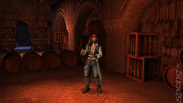 Pirates of the Caribbean: Dead Man's Chest - PSP Screen