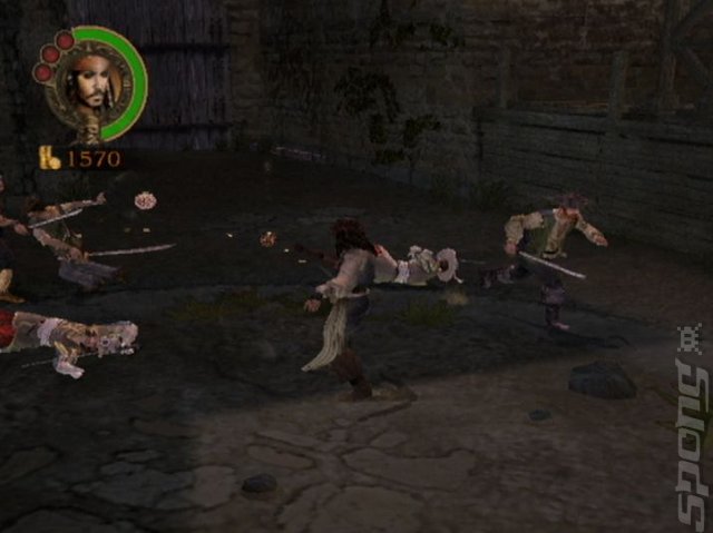 Pirates of the Caribbean: The Legend of Jack Sparrow - PC Screen