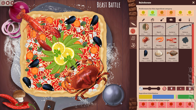 Pizza Connection 3 - PC Screen