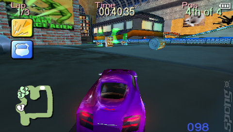 Pocket Racers - PSP Screen