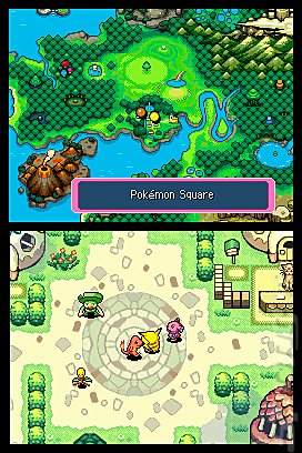 Pokemon Mystery Dungeon: Blue Rescue Team - DS/DSi Screen