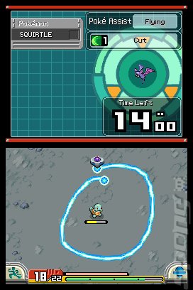 Pokemon Ranger: Shadows of Almia - DS/DSi Screen