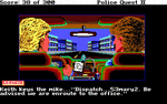 Police Quest 2 - Amiga Screen