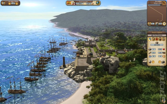 Port Royale 3: Pirates and Merchants - PS3 Screen