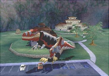Power Rangers: Dino Thunder - GameCube Screen