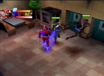Power Rangers Light Speed Rescue - PlayStation Screen