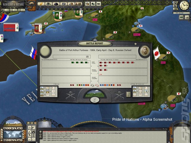 Pride of Nations - PC Screen