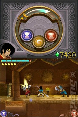 Prince of Persia: The Forgotten Sands - DS/DSi Screen