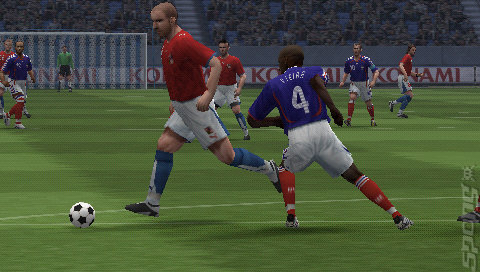 Pro Evolution Soccer 6   - PSP Screen