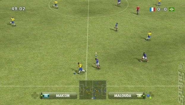 Pro Evolution Soccer 2008 - Xbox 360 Screen
