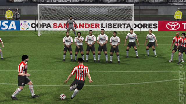 Pro Evolution Soccer 2011 - Wii Screen