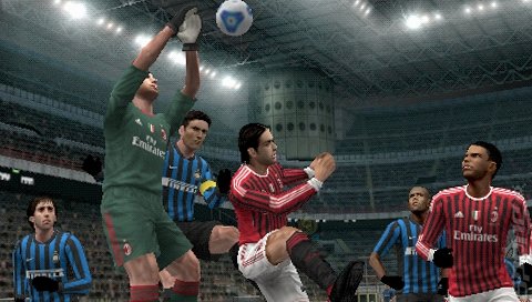 Pro Evolution Soccer 2012 - PSP Screen