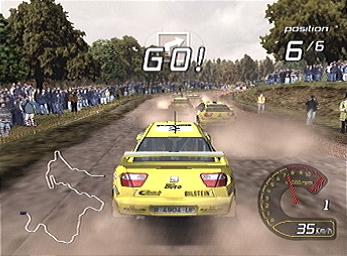 Pro Rally 2002 - PS2 Screen