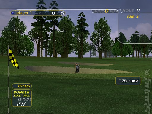 ProStroke Golf: World Tour 2007 - PS2 Screen