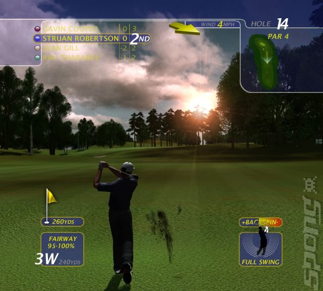 ProStroke Golf: World Tour 2007 - PC Screen