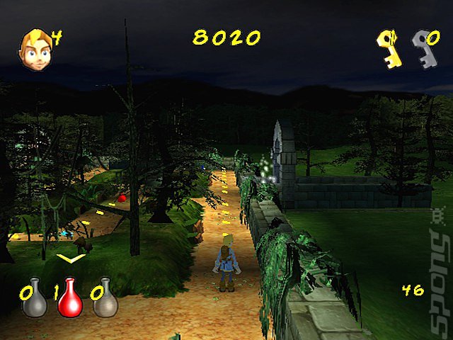 Quest for Sleeping Beauty - PS2 Screen
