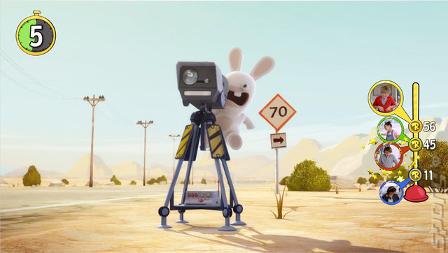 Rabbids Invasion: The Interactive TV Show - PS4 Screen