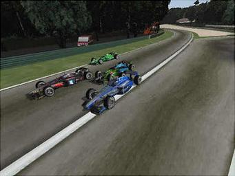 Racing Simulation Three - PS2 Screen