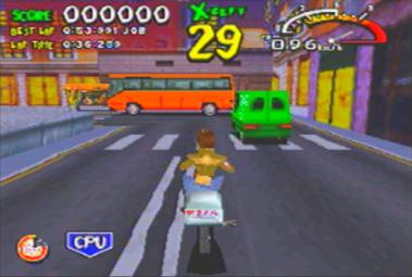 Radikal Bikers - PlayStation Screen