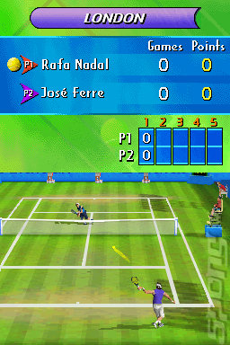 Rafa Nadal Tennis - DS/DSi Screen