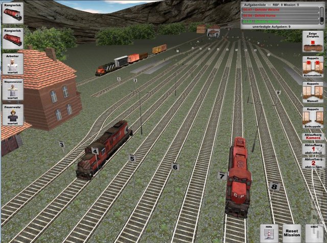 Rail Cargo Simulator - PC Screen