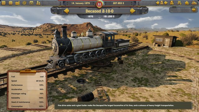 Railway Empire - PC Screen