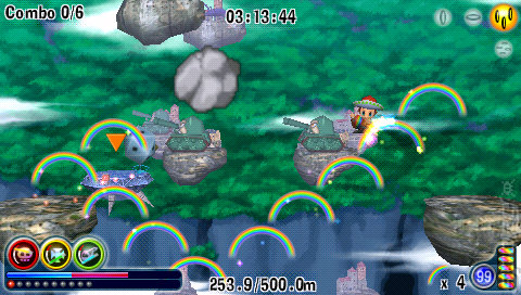 Rainbow Islands Evolution on PSP � First Screens News image
