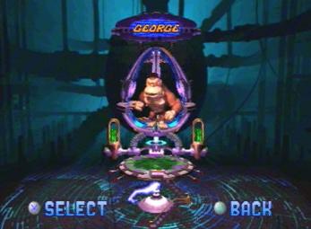 Rampage Through Time - PlayStation Screen