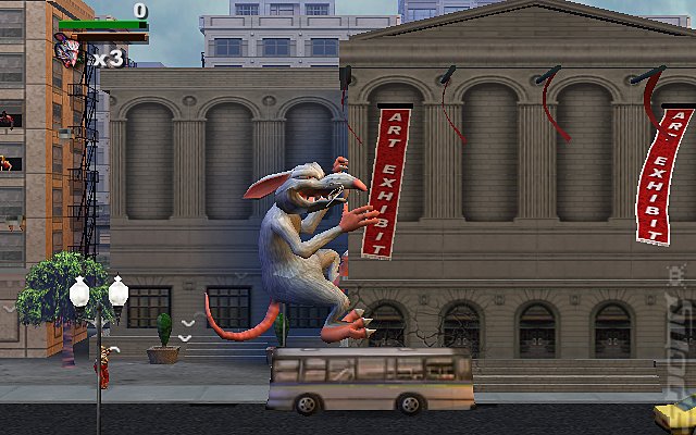 Rampage: Total Destruction - PS2 Screen